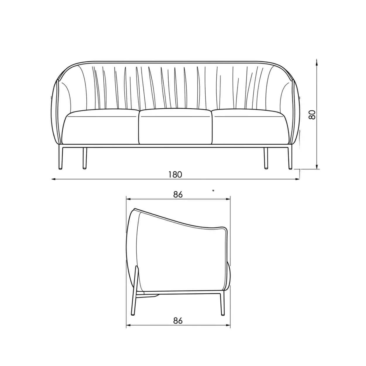 SOFA LINCONL CHUMBO/ PANAMA - Imagen 2