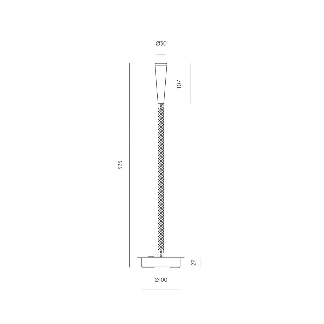 LAMPARA DE PARED FLEXI BROWN - Imagen 2